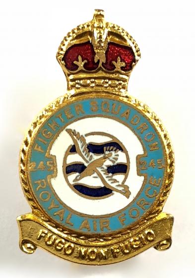 RAF No 245 Battle of Britain Northern Rhodesian Squadron badge.
