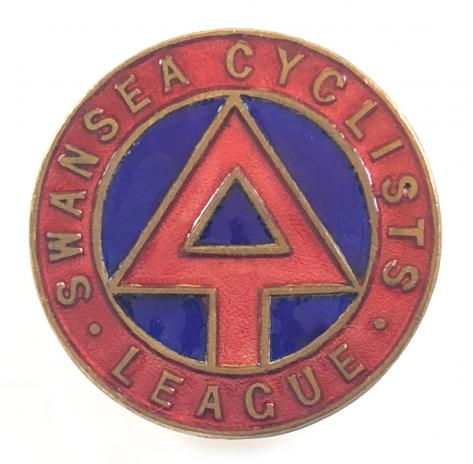 Swansea Cyclist League Welsh cycle club membership badge