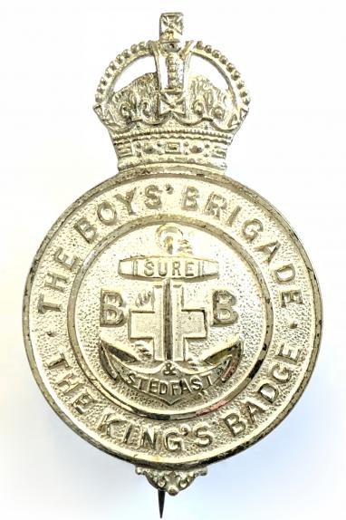 Boys Brigade The King's Badge 1927 to 1953