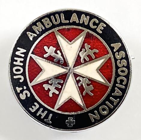 St John Ambulance Association lapel badge