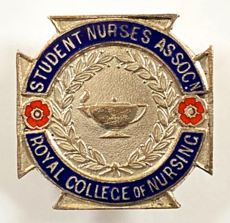 Student Nurses Association Royal College of Nursing union badge