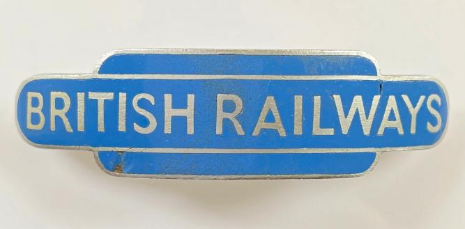British Railways Scottish Region totem style cap badge by Gaunt