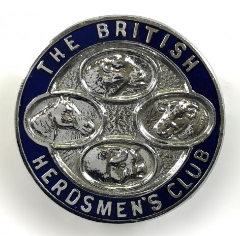 The British Herdsmen's Club membership badge