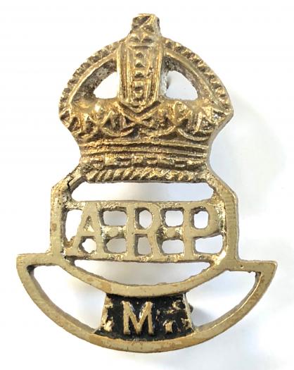 Air Raid Precautions Far Eastern  ARP badge