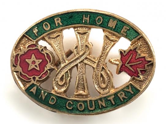National Federation of the Womens Institutes For Home & Country WI badge