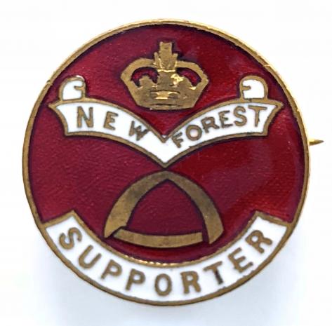 New Forest fox hunting supporters club badge