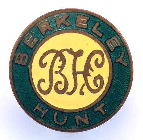Berkeley fox hunting supporters club badge