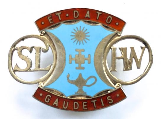 South London Hospital for Women nurses badge