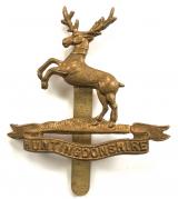 WW1 Huntingdon Cyclist Battalion brass cap badge