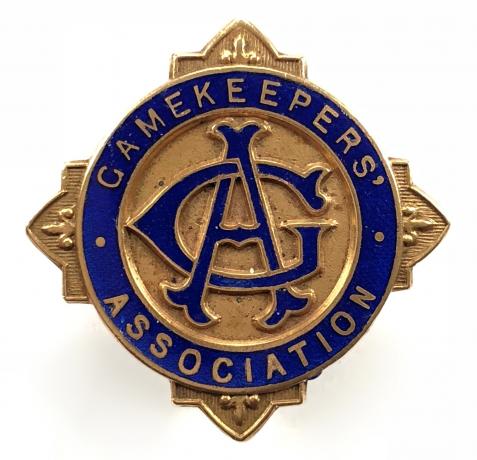 Gamekeepers Association agricultural union numbered badge