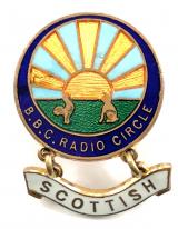 BBC Radio Circle Scottish Area childrens hour club badge