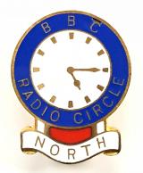 BBC Radio Circle Northern Area childrens hour club badge