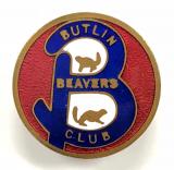 Butlins Holiday Camp Beavers Club children's entertainment badge