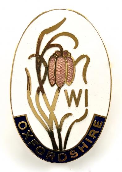 National Federation of the Women's Institutes Oxfordshire WI badge