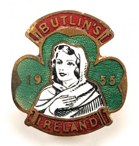 Butlins 1955 Mosney Ireland holiday camp badge