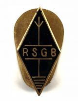 Radio Society of Great Britain RSGB membership badge