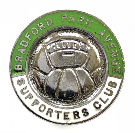 Bradford Park Avenue football supporters club badge