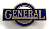 London General Omnibus Company bus driver or conductor cap badge by Gaunt