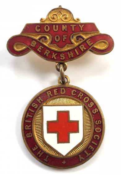 British Red Cross Society County of Berkshire badge