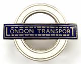 London Transport central bus crew pre 1950s cap badge