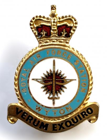 RAF Wyton Station Royal Air Force Badge Pathfinder airfield
