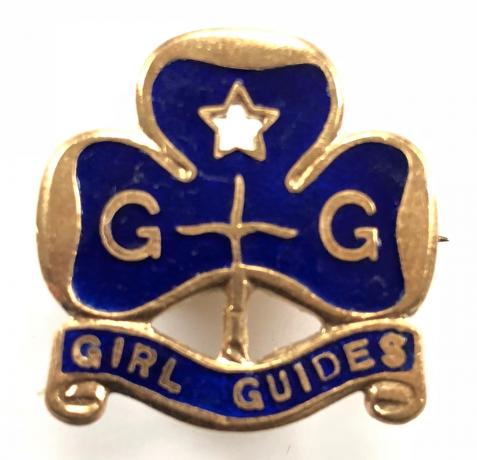 Girl Guides Sea Ranger promise badge