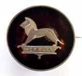 1924 British Empire Exhibition Wembley Lion silver badge