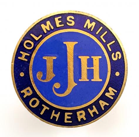 J.J.Habershon & Sons Holmes Mills Rotherham badge