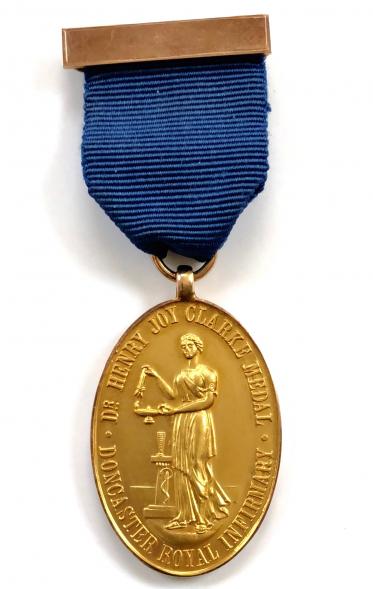 Doncaster Royal Infirmary 1955 best nurse of the year gold medal