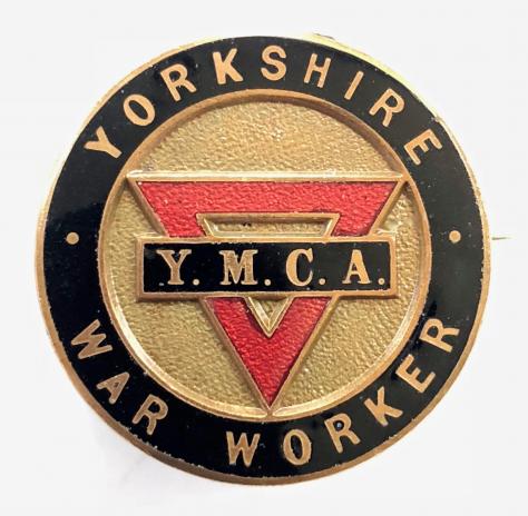 WW2 Yorkshire War Worker YMCA home front badge