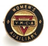 YMCA Women's Auxiliary canteen war worker badge