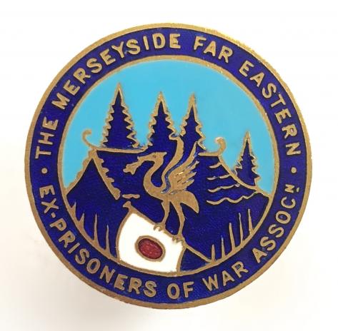 Merseyside Far Eastern ex-prisoner of war association badge