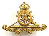 Royal Artillery beret badge moving wheel Ludlow London