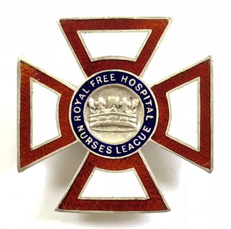 Royal Free Hospital London nurses league silver badge