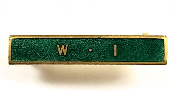 National Federation of the Women's Institutes WI bar badge
