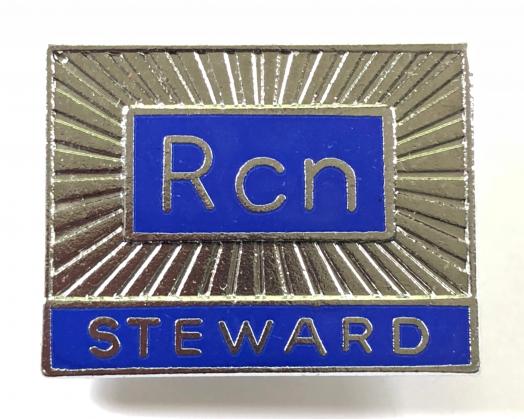Royal College of Nursing RCN STEWARD union badge