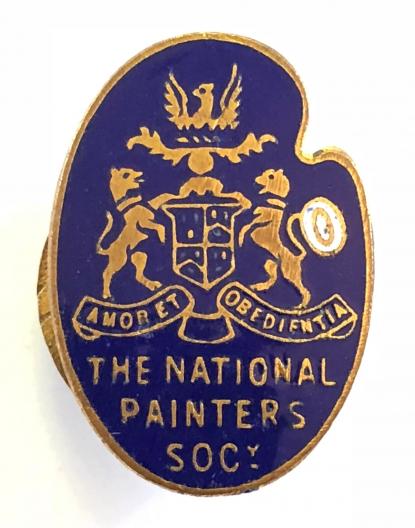 The National Painters Society NPS trade union badge