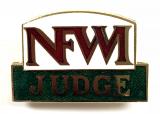 National Federation of the Women's Institutes WI JUDGE badge