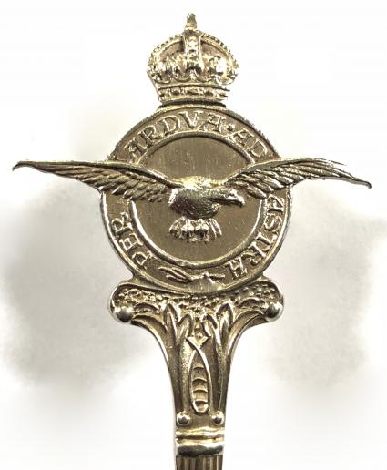 Royal Air Force 1955 silver RAF prize spoon