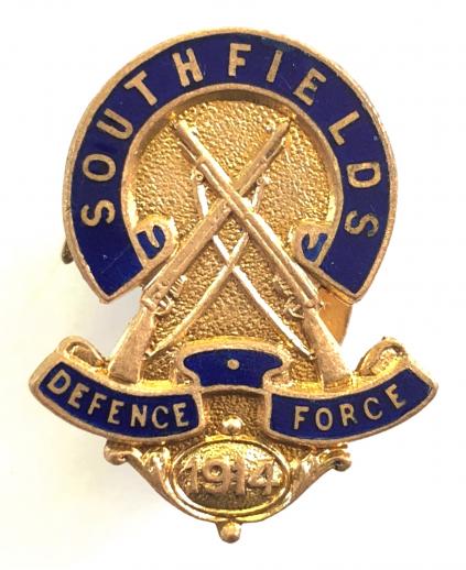 Southfields 1914 Volunteer Training Corps VTC lapel badge