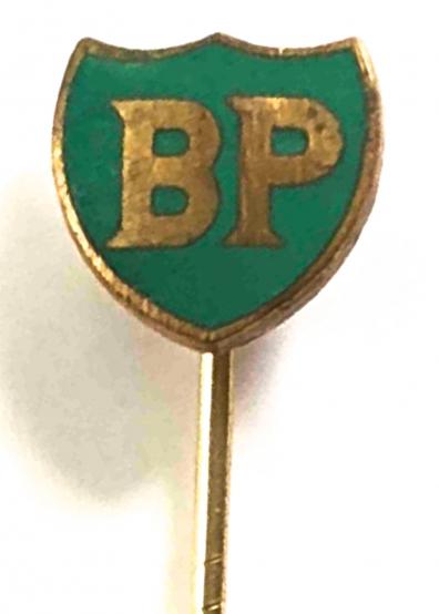British Petroleum BP advertising pin badge by Birmingham Medal Co