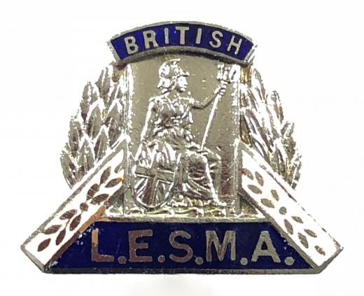 British Limbless Ex-Servicemen Association LESMA membership badge