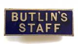 Butlins Holiday Camp Staff badge