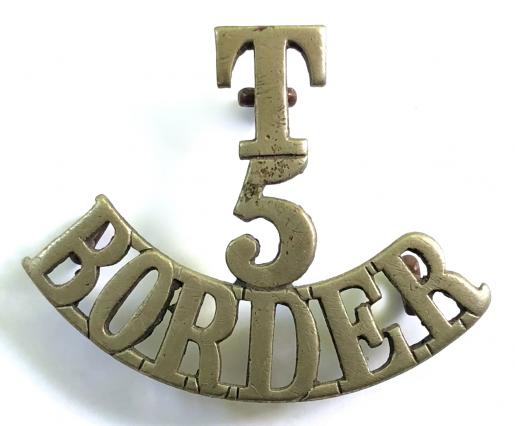 5th Cumberland Battalion Border Regiment shoulder title badge