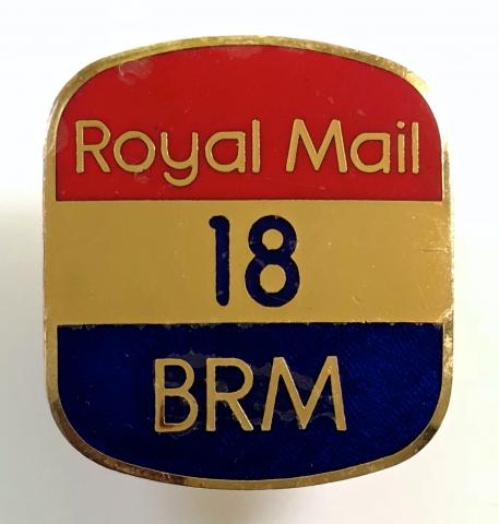 General Post Office GPO Royal Mail postmans security badge