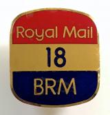 General Post Office GPO Royal Mail postmans security badge