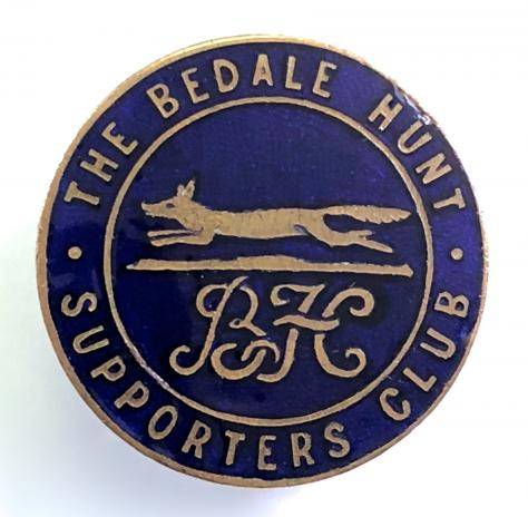 The Bedale Hunt supporters club badge