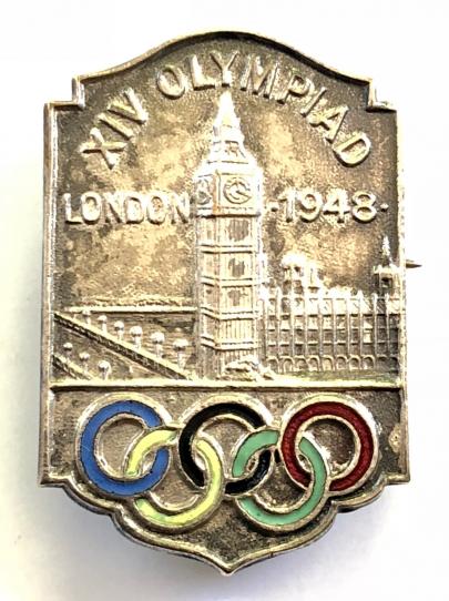 1948 London Olympic Games supporters badge