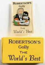 Robertsons Golly Paisley Exhibition 2000 limited edition badge