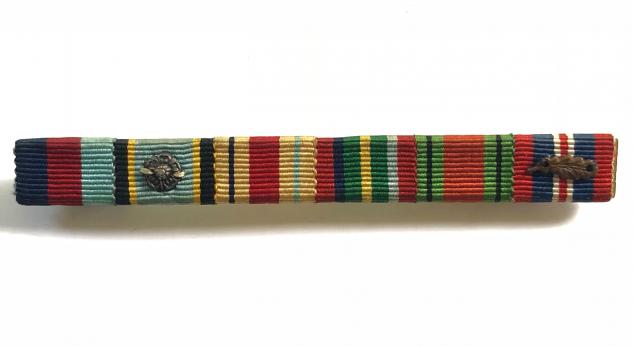 Fleet Air Arm  FAA Air Crew Europe miniature group of six medal ribbon bar